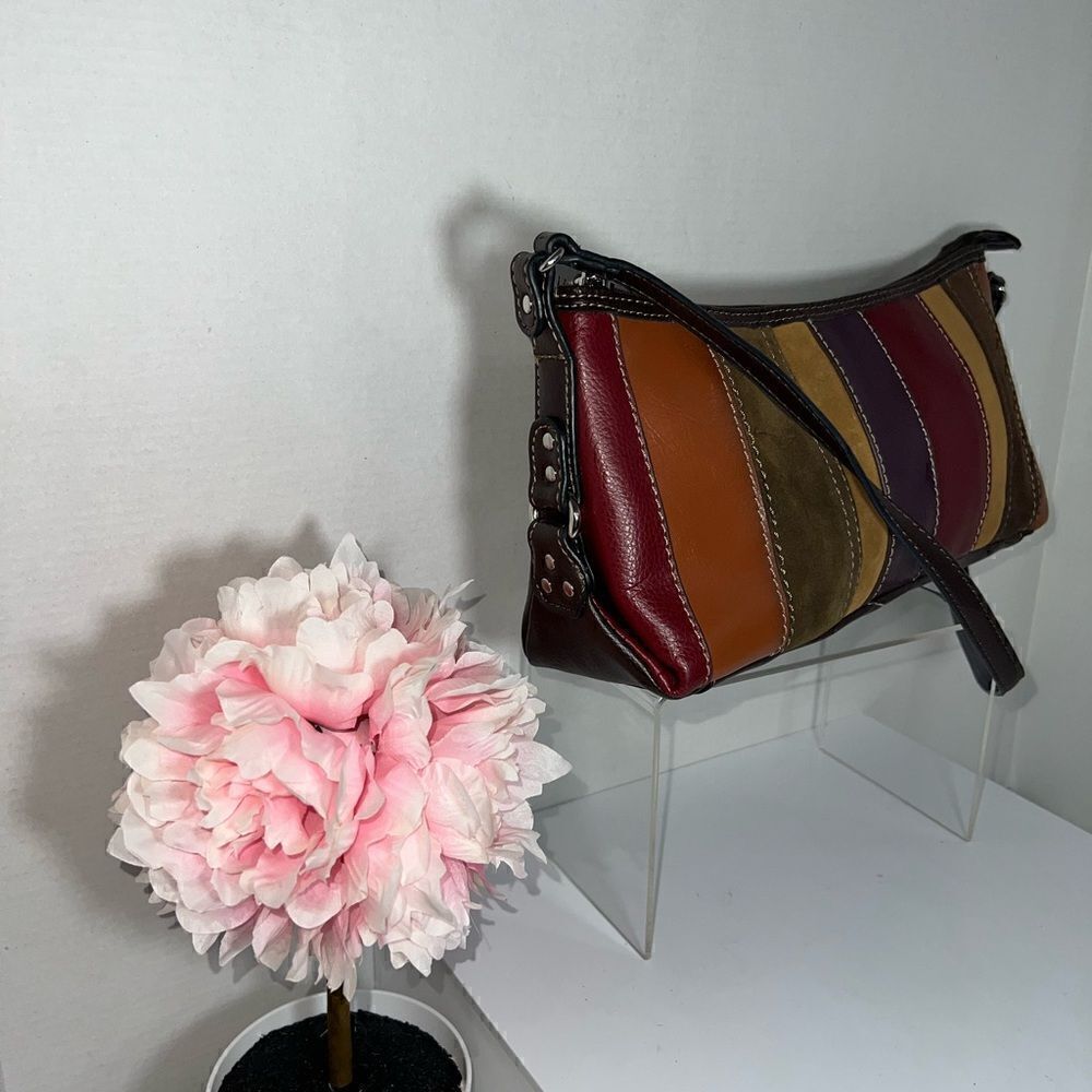 NWOT Relic Color Block Shoulder Bag - Picture 5 of 8